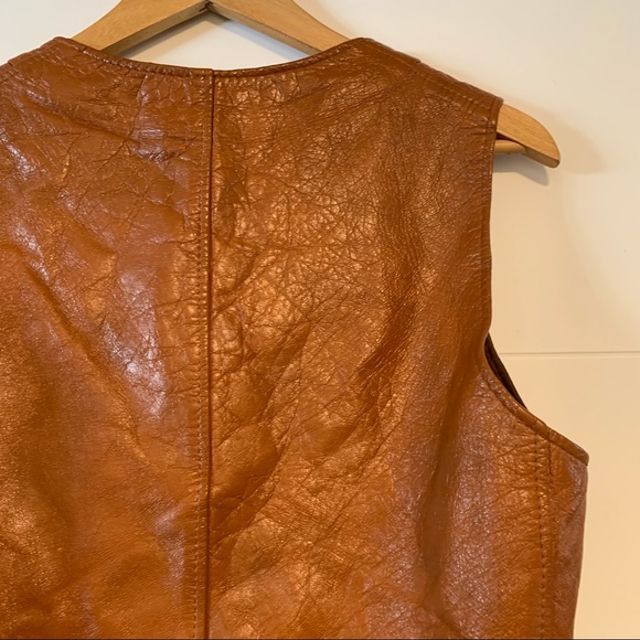 Vintage Pleather Vest - Picture 10 of 16